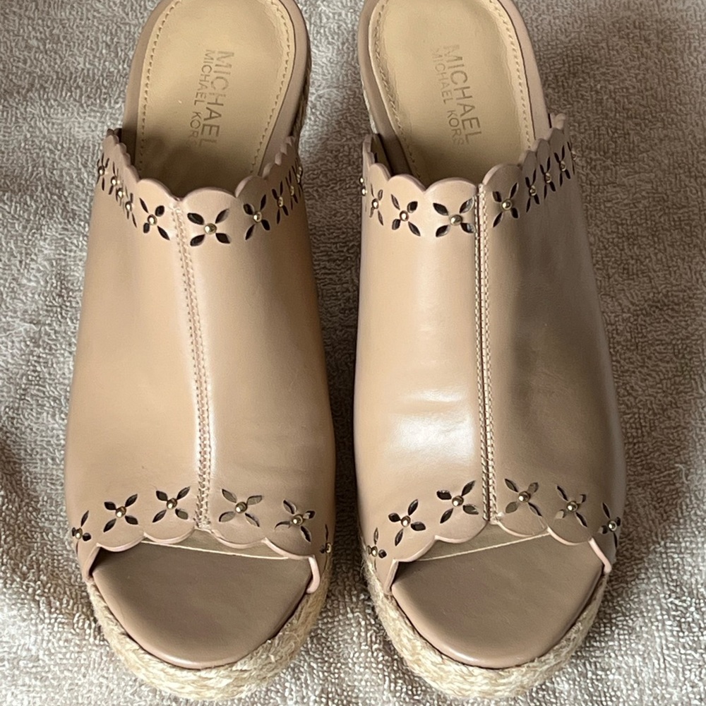 Michael Kors Platform Wedge Sandals
